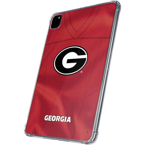 University of Georgia Red Jersey iPad Pro 11in (2024) Clear Case